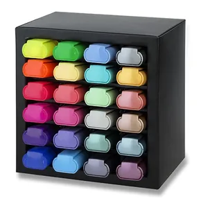 Textmarker Faber-Castell Textliner 46 Desktop-Set, 24-tlg